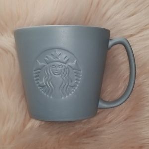 Blue Starbucks mug